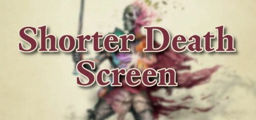 Shorter Death Screen